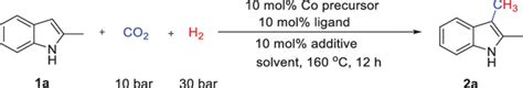 Boron Assisted Cobalt Catalyzed Ch Methylation Using Co And H