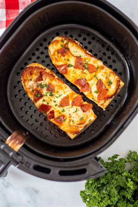 Easy Air Fryer French Bread Pizza Recipe A Mind Full Mom