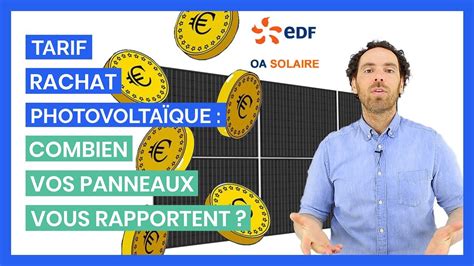 Panneaux Solaires D Couvrez Les Tarifs De Rachat Edf Oa