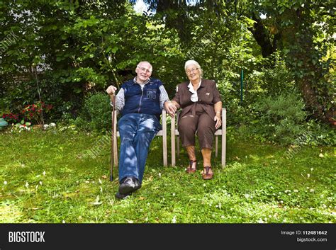 Elderly Couple Sitting Image And Photo Free Trial Bigstock