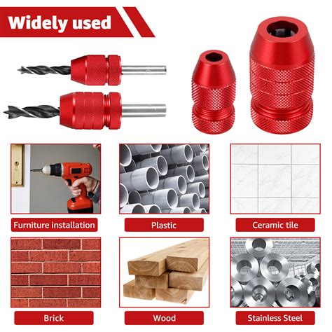 Pcs Drill Bit Stop Collar Set Drill Depth Stop For Drill Bits