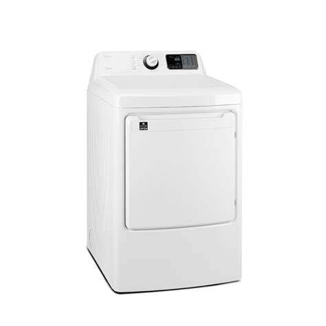 Midea 75 Cu Ft Front Load Electric Dryer In White Mle45n1bww