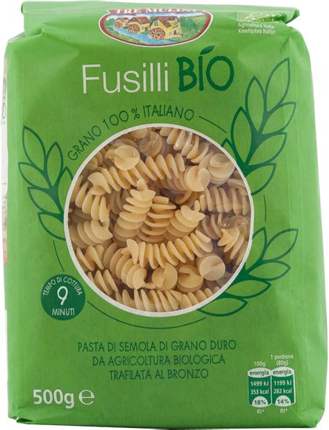 Tre Mulini Fusilli Bio Trafilati Bronzo Everli