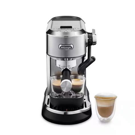 DeLonghi Dedica Maestro Plus Silver Espresso Machine EC950M