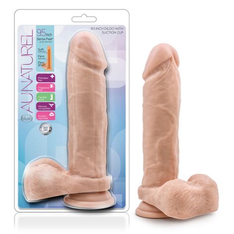 Au Naturel Inches Dildo With Suction Cup Beige Shop Mq