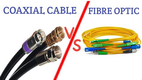 Difference Between Fibre Optic And Coaxial Cable In Hindi Fibre Optic