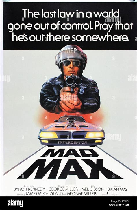 Mad Max - Original Movie Poster Stock Photo - Alamy