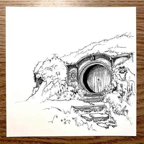 My Hobbit Hole Drawing Rlotr