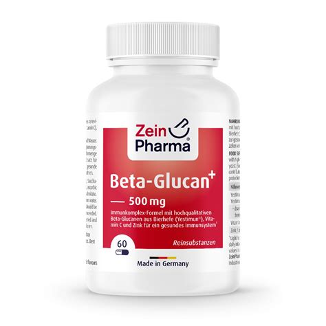 Zeinpharma Beta Glucan Mg C Zink Kapseln