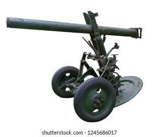 Mortar World War Ii Isolated On Stock Photo (Edit Now) 1245686017