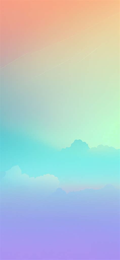 Clouds Pastel Gradient Wallpapers - Aesthetic Pastel Wallpaper 4k