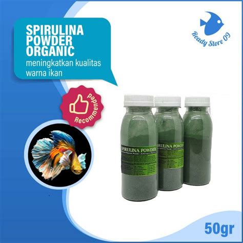 Jual Spirulina Powder Bubuk Spirulina 50gram ORIGINAL Shopee