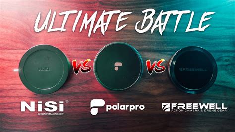 Nisi True Color Vs Polarpro Vs Freewell Ultimate Variable Nd Filter