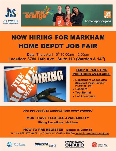 Taags Home Depot Job Fair