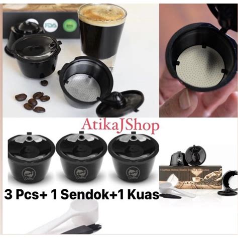 Jual Refill Capsule Nescafe Dolce Gusto 3 Pcs Set Gen 3 Refillable