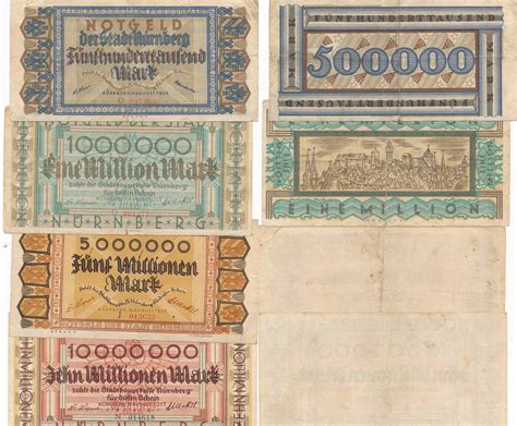 Deutsches Reich Deutschland Tausend Mark Millionen Mark