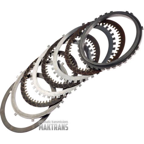 Friction And Steel Plate Kit 1 2 3 4 5 R Clutch GM 8L90 3 Friction