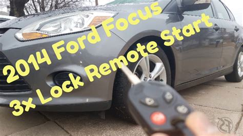 Ford Focus Remote Start Issues