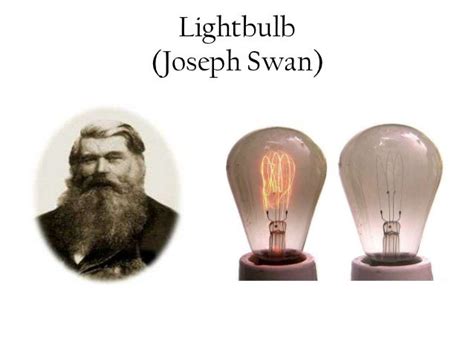 Swan Light Bulb Invention