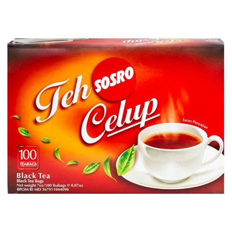 Jual Teh Celup Sosro 100 1box Shopee Indonesia