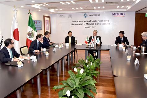 Bancomext Y Mizuho Firman Un Memor Ndum De Entendimiento Banco