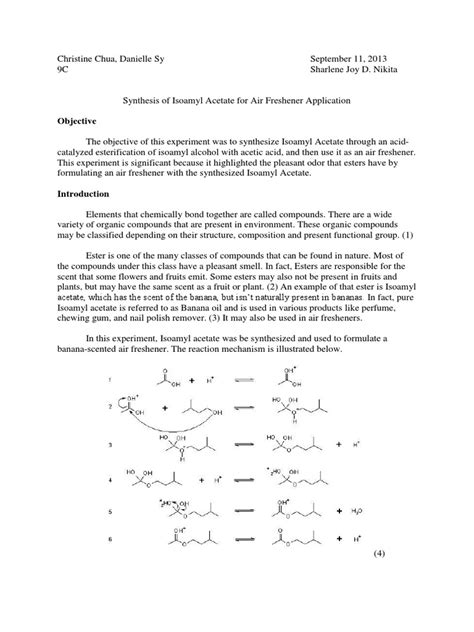 Banana Oil Structure