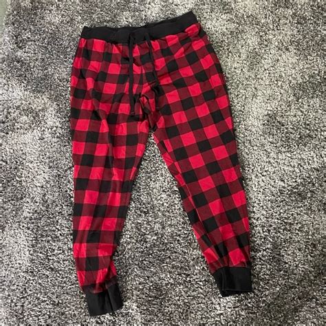 Natural Reflections Intimates And Sleepwear Redblack Plaid Pajama