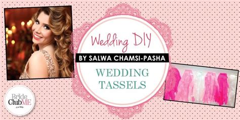 Wedding DIY | Tassel Garland - Bride Club Me