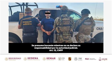 Detienen A ‘el Minimix Presunto Líder Del Cjng En Colima