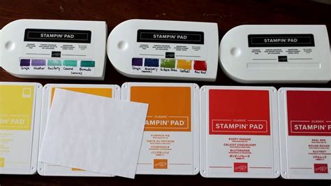 Laura S Quick Tips Inking Up A Stampin Up Spectrum Pad Laura S