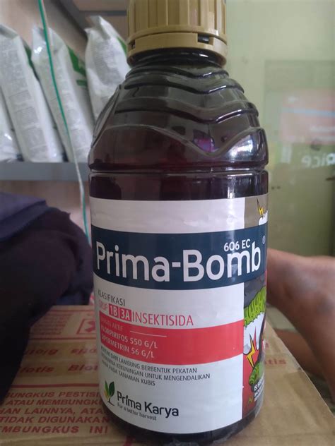 Prima Bomb 1 Liter Obat Kaper Ulat Hpp Kontak Langsung Lazada