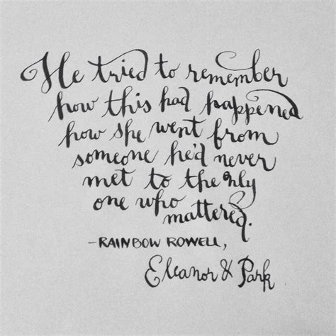 Eleanor And Park Movie Photo Favorite Book Quotes Favorite Books