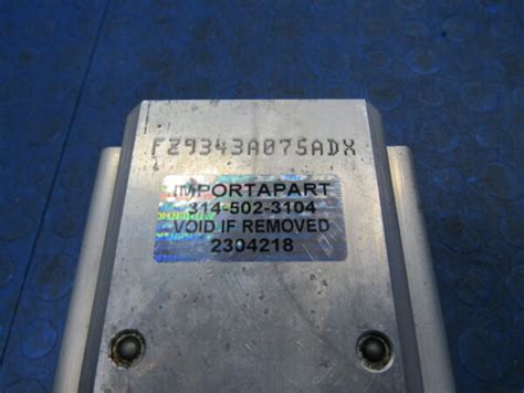 05 Chevrolet Silverado Gmc Sierra 1500 Abs Anti Lock Brake Module 4218 Importapart