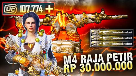 AKU TOP UP RP 30 000 000 BELI M4 RAJA PETIR M416 SILVER GURU MAX LEVEL