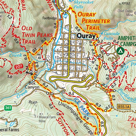 Hiking Trails of Ouray County and the Uncomphagre Wilderness (14th ...