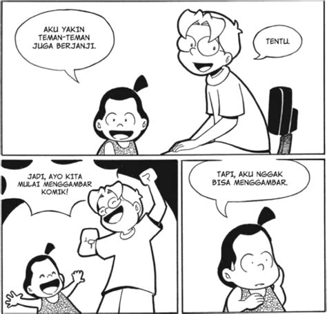 Langkah Pembuatan Komik Sinau