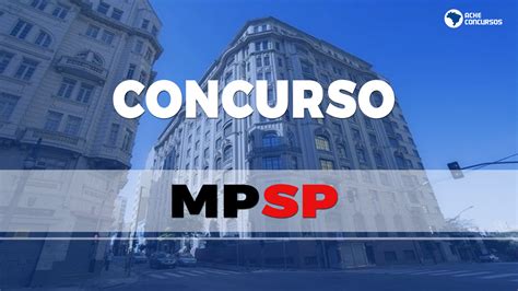 MP SP terá concurso público em setembro e define FGV como organizadora