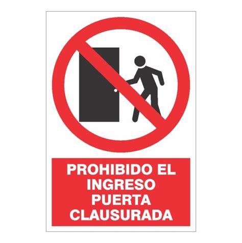 Se Al De Prohibido El Ingreso Puerta Clausurada V V