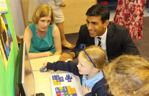 Rishi Sunak opens village schools' early years base | Rishi Sunak