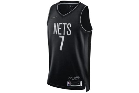 Nike NBA Brooklyn Nets Kevin Durant Jersey Black Men's - FW23 - US