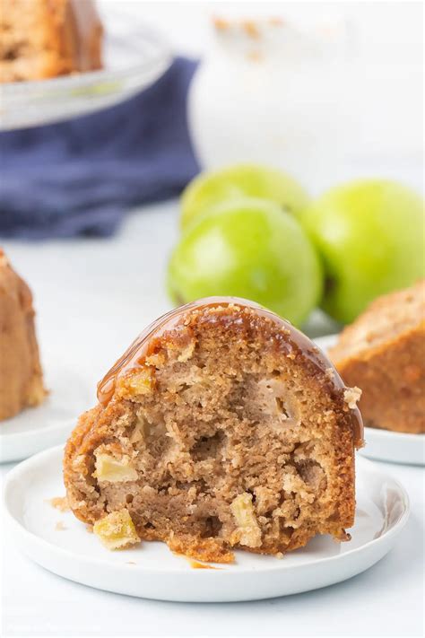 Apple Bundt Cake With Homemade Caramel Sauce Recipe Amira S Pantry