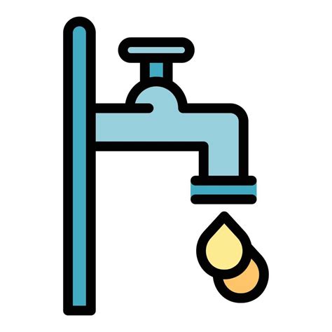 Water Tap Icon Vector Flat 21904535 Vector Art At Vecteezy