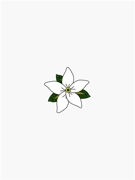 "Sampaguita Flower" Sticker for Sale by Dom-Lion | Redbubble