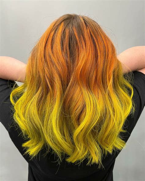 23+ Gorgeous Ideas For Neon Orange Hair That Turns Heads