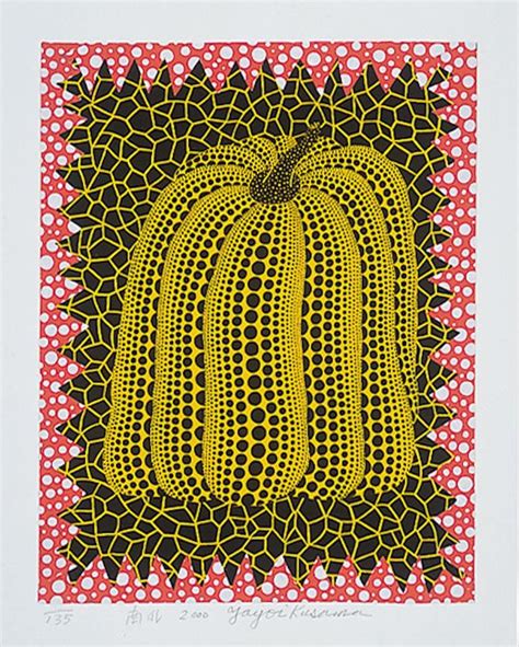 Yayoi Kusama - Pumpkin | Yayoi kusama pumpkin, Yayoi kusama, Yayoi