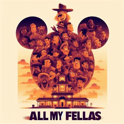 All my Fellas!!!! : r/ai_disney_posters