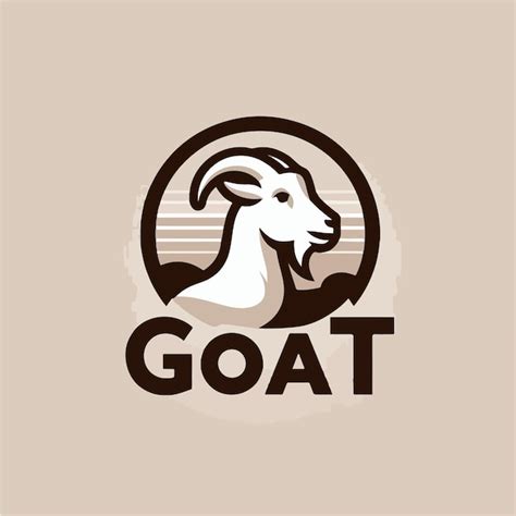 Logotipo Cl Ssico Sobre Cria O De Cabras Acompanhado De Texto De Cabra