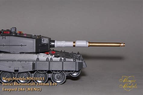 Rheinmetall Rh 120mm L/44. Leopard 2A4. – Magic of Models