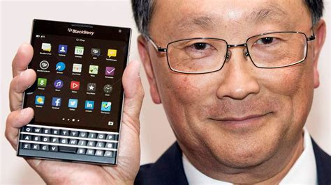 Blackberry Unveils Bizarre Square Smartphone Science Climate And Tech