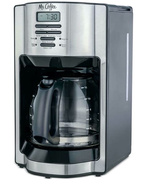 Mr Coffee 12 Cup Rapid Brew Programmable Coffee Maker Macys